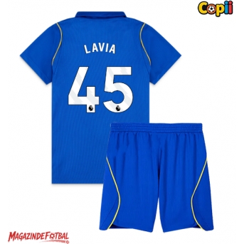 Chelsea Romeo Lavia #45 Echipament de Fotbal Replică 2026-27 Copii Acasa (+ Șorturi)